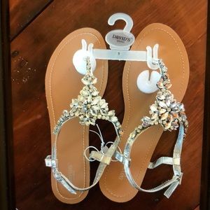 David’s Bridal Sandals